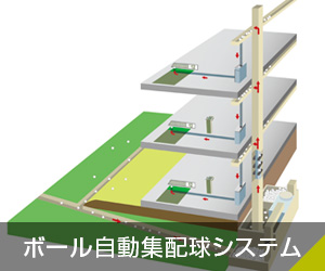 ボール自動集配球システム