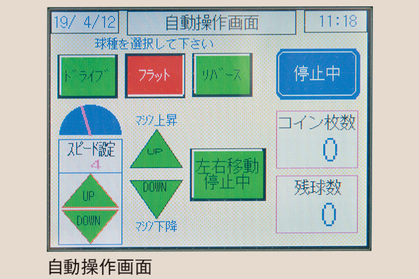 タッチパネル式